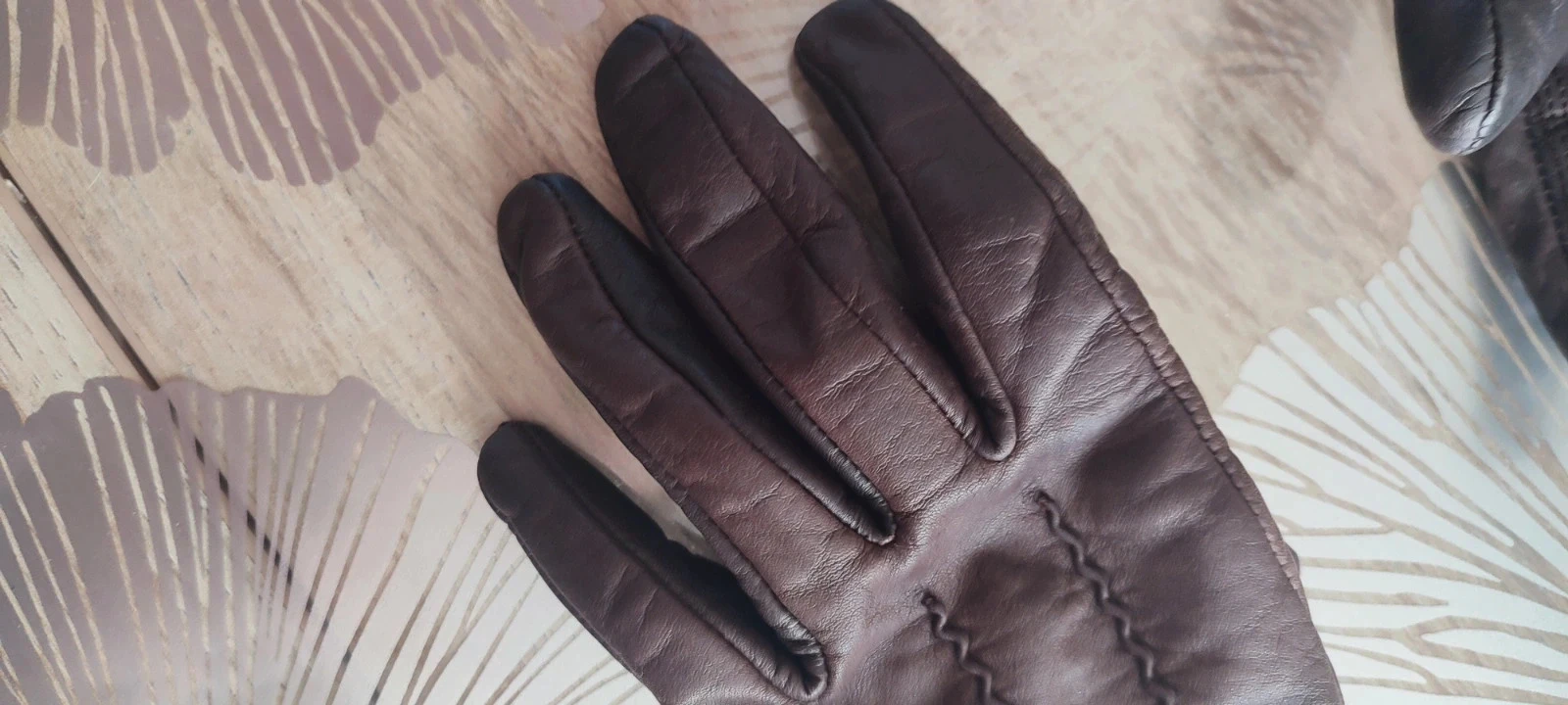 Guantes de moto de cuero para mujer – photo 5